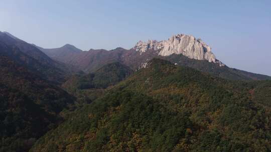 韩国束草雪岳山国家公园的Ulsanbaw