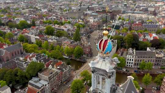 在令人惊叹的4K中体验阿姆斯特丹水道和历