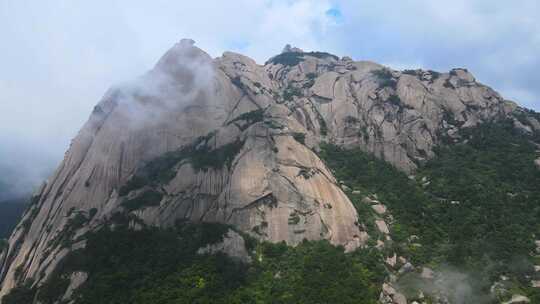 安徽天柱山云海航拍视频素材模板下载