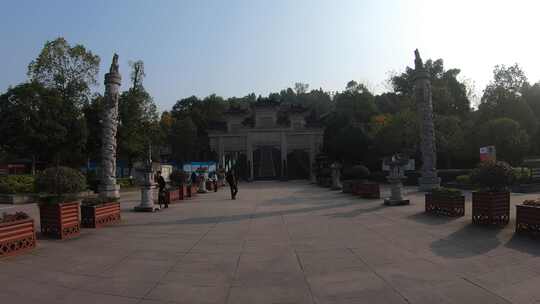安岳石刻 圆觉洞摩崖造像景区