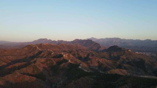 河北金山岭长城航拍