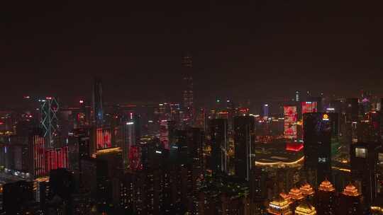 深圳城市航拍4K夜景