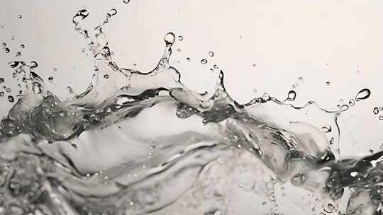 水 水溅起 清水 酒水 酒 白醋