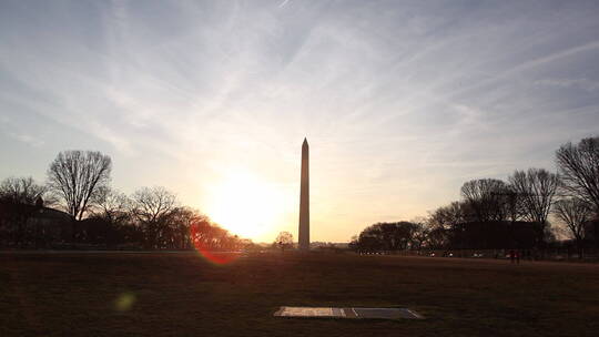 华盛顿纪念碑视频素材模板下载