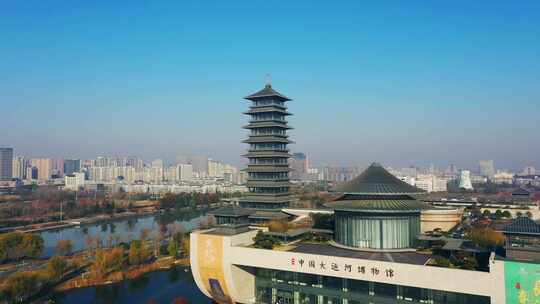 扬州中国大运河博物馆扬州地标宣传片视频素材模板下载
