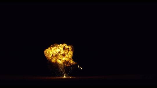 4k爆炸生成的多种火焰效果背景视频素材44