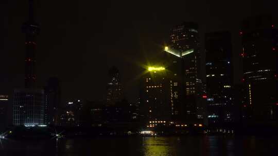 上海 夜景 陆家嘴 外滩 东方明珠 城市风光