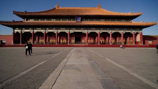 实拍北京故宫紫禁城古建筑