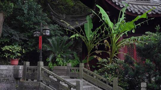 杭州飞来峰韬光寺风景