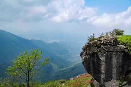 湖南衡阳南岳衡山祝融峰延时风光风景