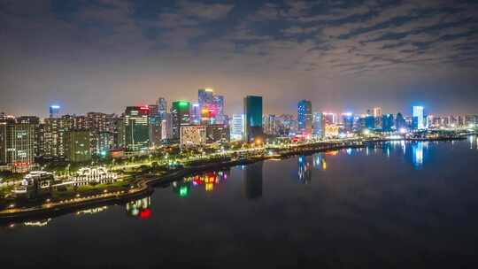 青岛西海岸唐岛湾夜景延时