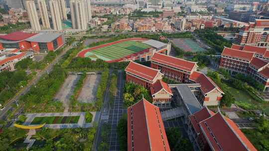 航拍厦门医学院