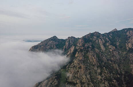 崂山云海日景延时