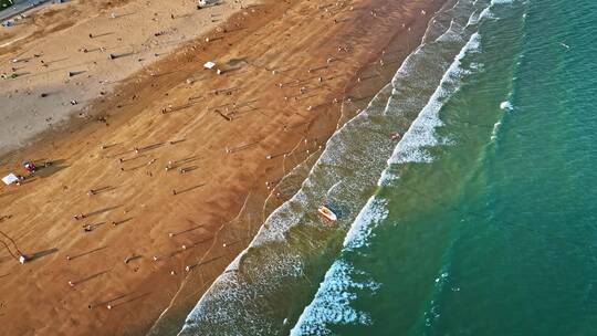 青岛海水浴场青岛金沙滩