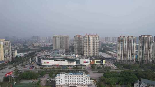 广西钦州城市建设航拍