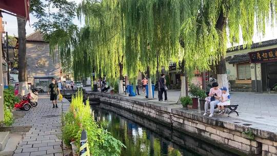 济南百花洲景区，烟火气的旅游景点