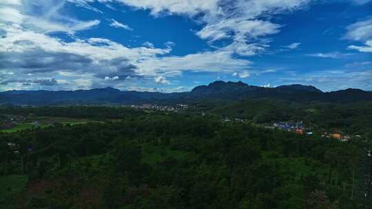 中国科学院西双版纳热带植物园HDR航拍