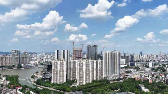 中国广东省广州市荔湾白鹅潭建筑群