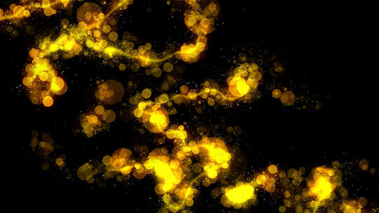 4k金色粒子闪烁飘移过渡合成 (6)