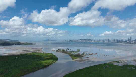 深圳河 水系 香港 交界处