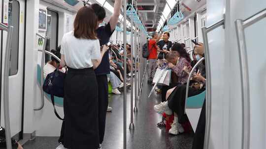 上海外滩地铁旅行人群脚步升格 合集