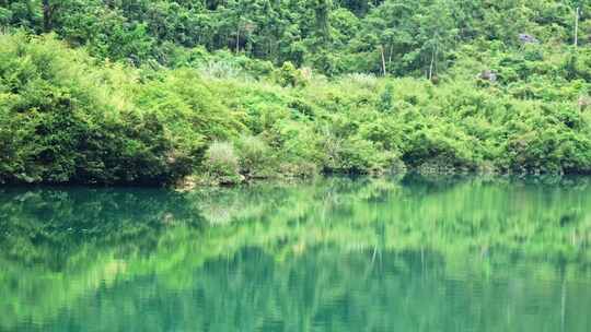 青山绿水江河流域美丽风景