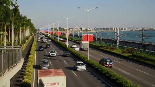 城市道路交通景观