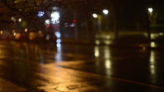 雨夜北京