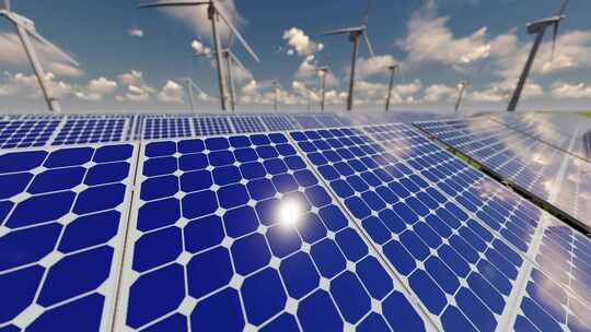 新能源太阳能风能发电