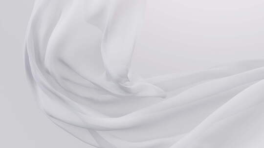 白色丝绸质感的波纹背景