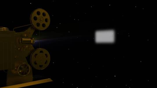 电影 放映机 老电影 历史AE视频素材教程下载