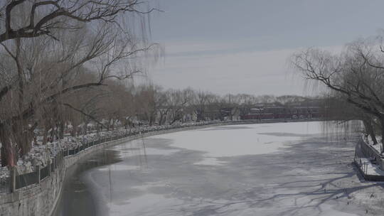 北京冬天雪景