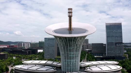 【航拍】武汉未来科技城06-新能源研究院视频素材模板下载