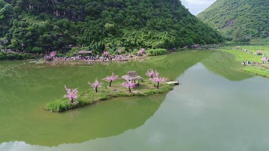 文山普者黑景区航拍