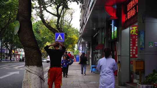 街头人文生活街景街道行人市井生活烟火气