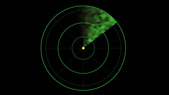 雷达搜索扫描素材视频素材模板下载