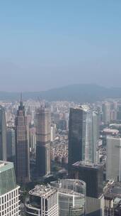 广州珠江新城超高层建筑航拍