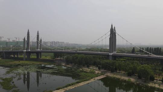 昌平南环大桥航拍视频素材模板下载