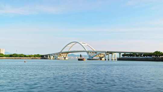 厦门 五缘湾大桥 延时 日出 日落