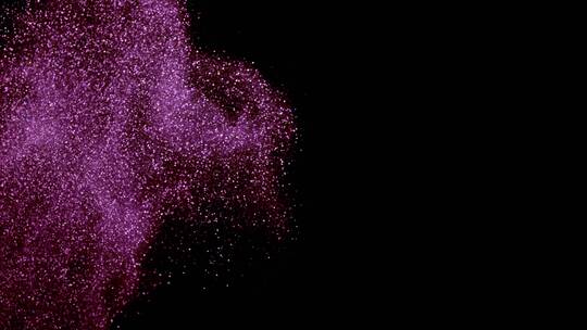 粉紫粉末粒子颗粒光斑闪烁 (2)