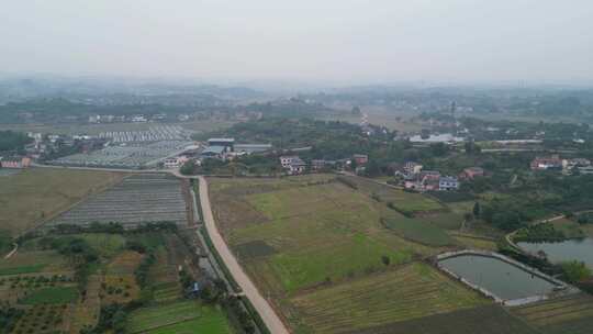 四川氤氲乡村土地风貌