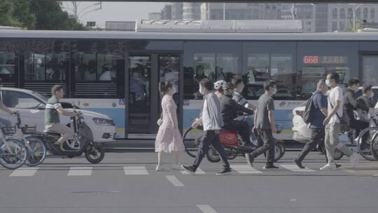 城市白领上班 大城市奋斗