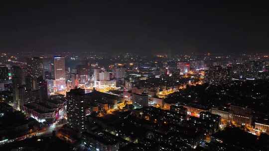 鞍山航拍 鞍山夜景航拍