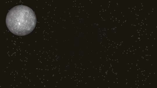 水星行星，水星行星的视频动画