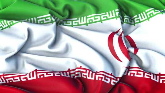 伊朗国旗放大非常逼真