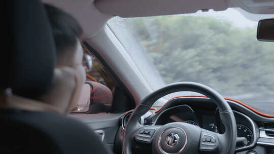 司机高速路开车驾驶汽车视频素材模板下载
