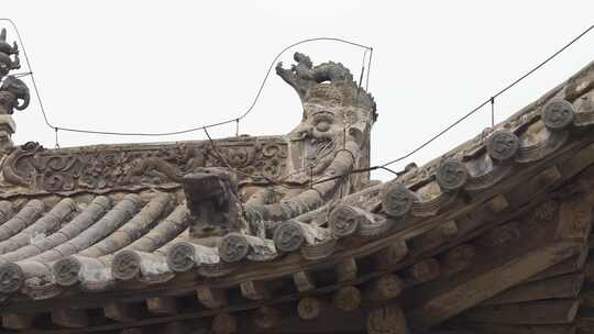 山西长治浊漳河谷淳化寺古建筑分镜素材