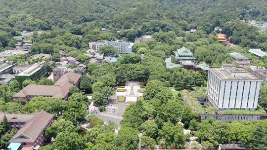 湖南长沙城市风光地标建筑航拍