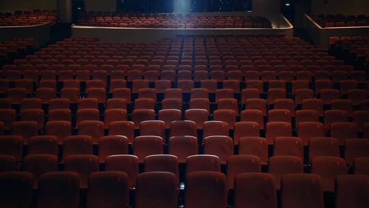 舞台音乐厅观众席电影院大会场演播厅剧场视频素材模板下载