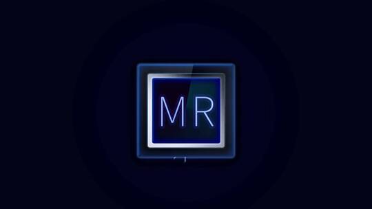 MR芯片科技感三维概念场景视频素材模板下载